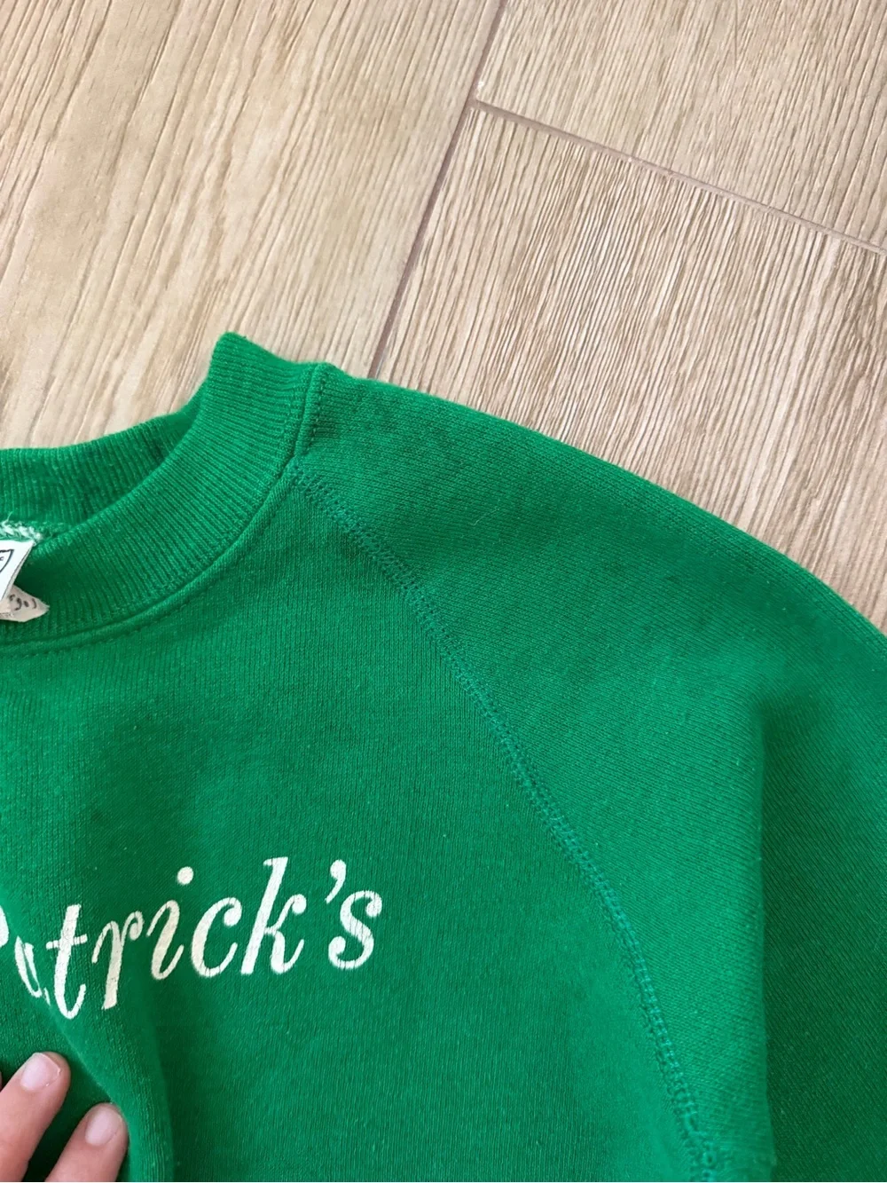 Vintage Lee St. Patrick’s Day Sweater Youth Med